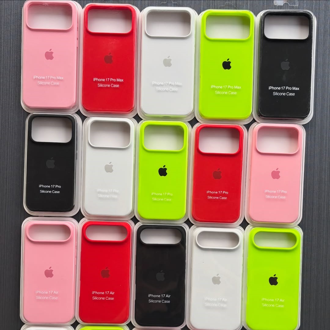 fundas iphone 17 pro max Air silicona con logo