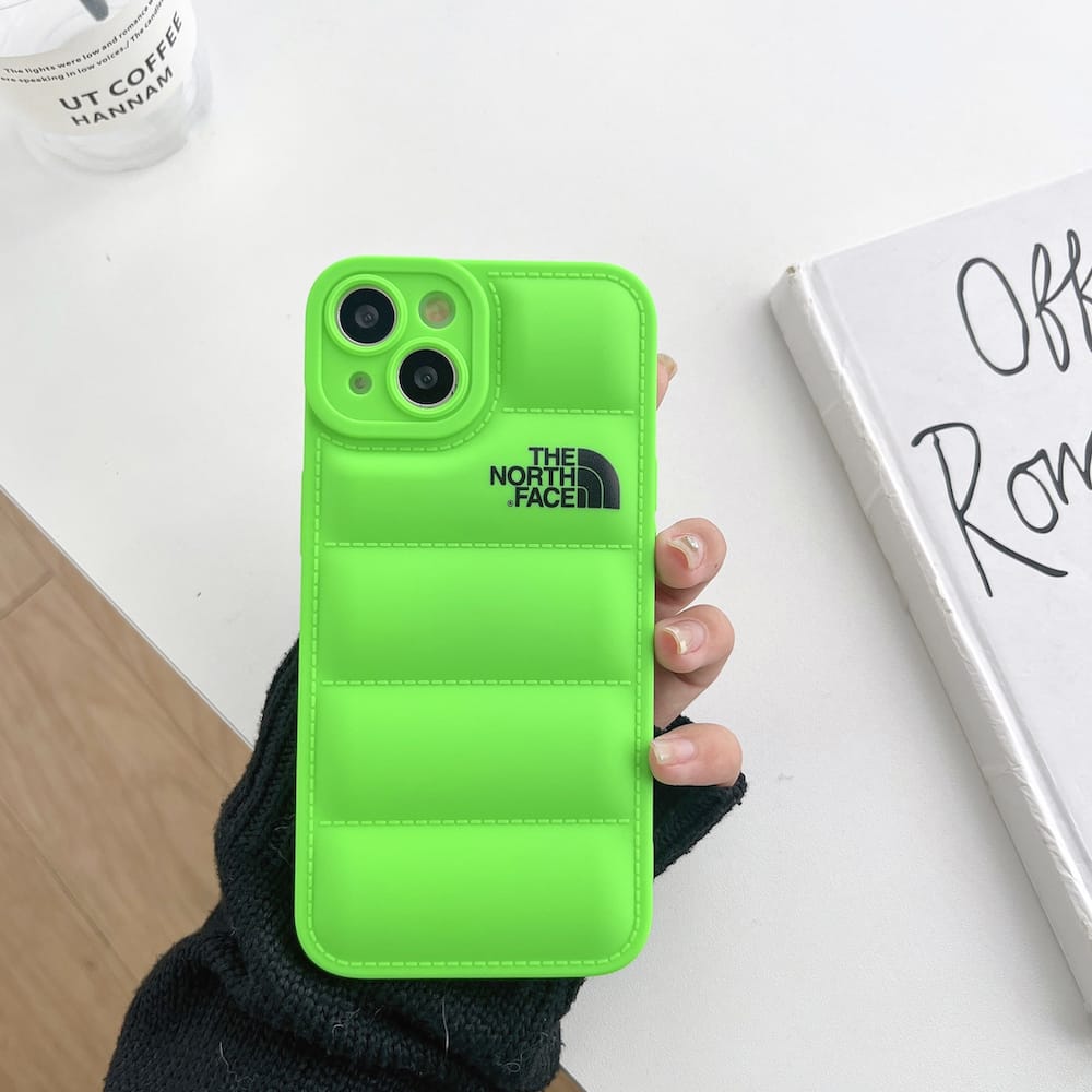 funda fosforita iphone de thenorthface