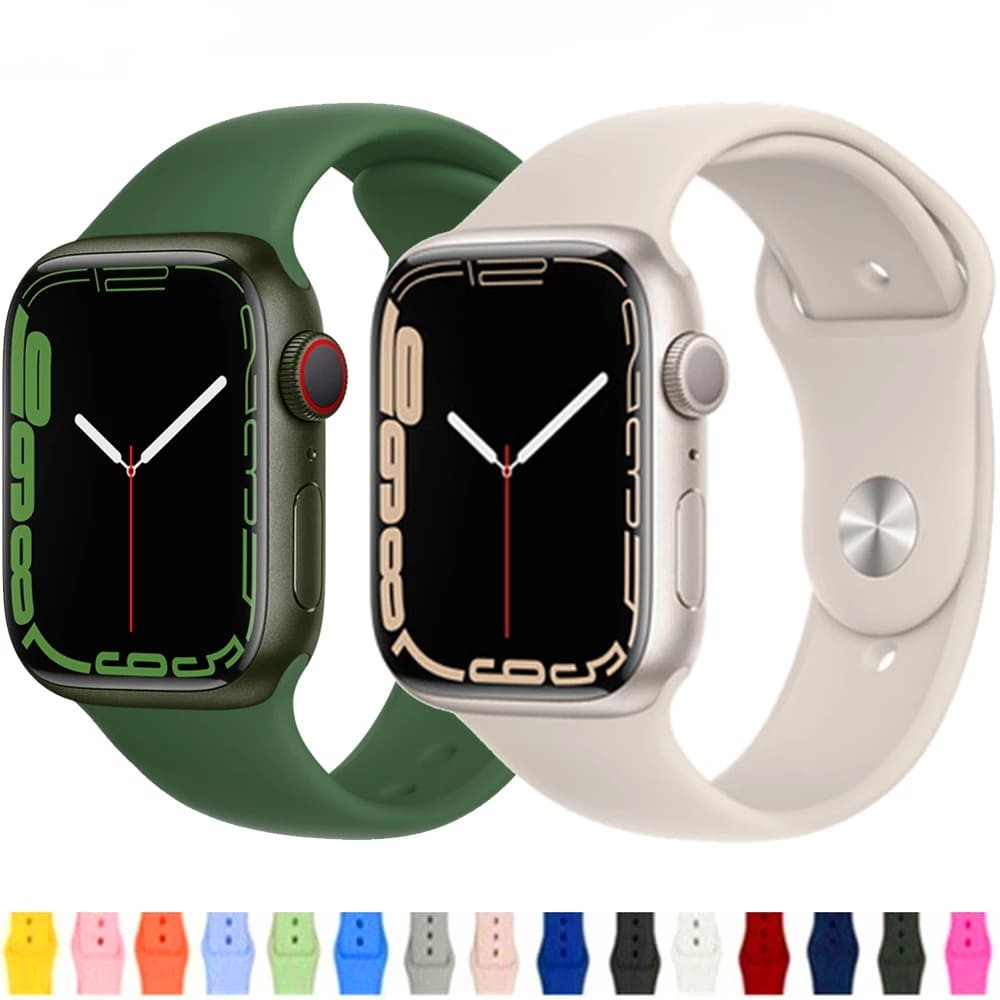 Correa de silicona Apple Watch colores