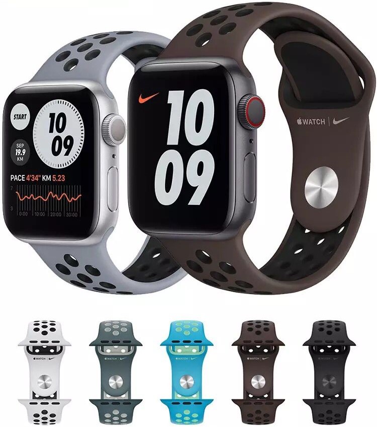 Ver a través de implicar zapatilla Correas Apple Watch Nike - Phone Out