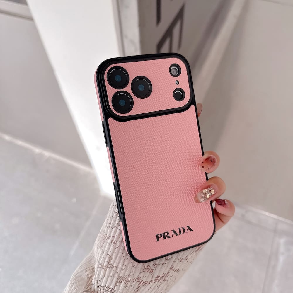 funda prada rosa iphone 17 pro max