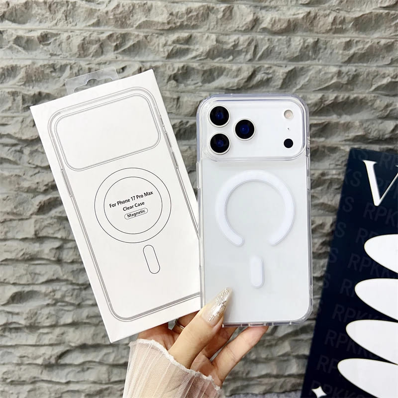 funda transparente magsafe iphone 17 pro max Air