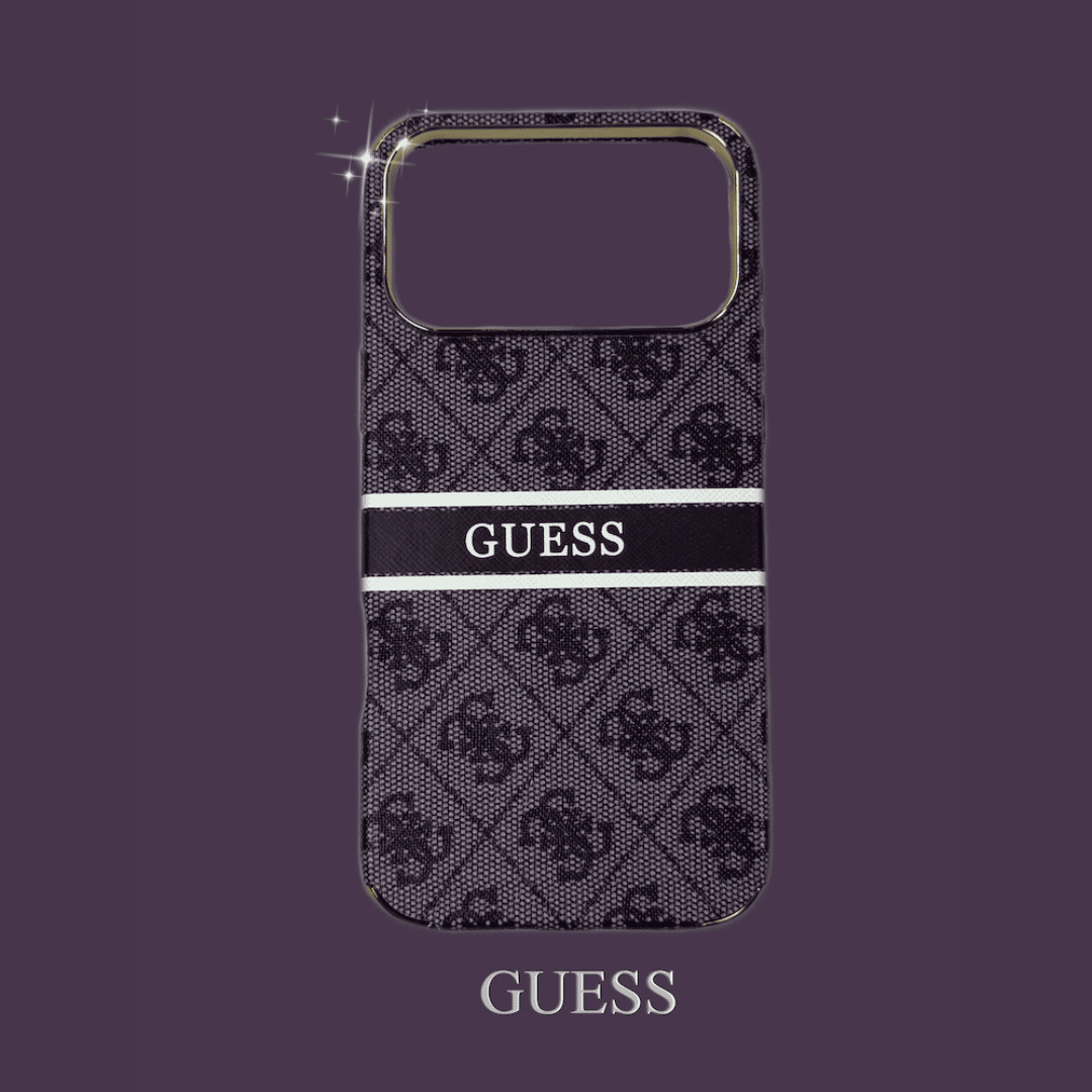 funda guess iphone morada 17 pro max