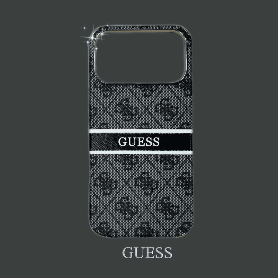 funda guess iphone negro 17 pro max
