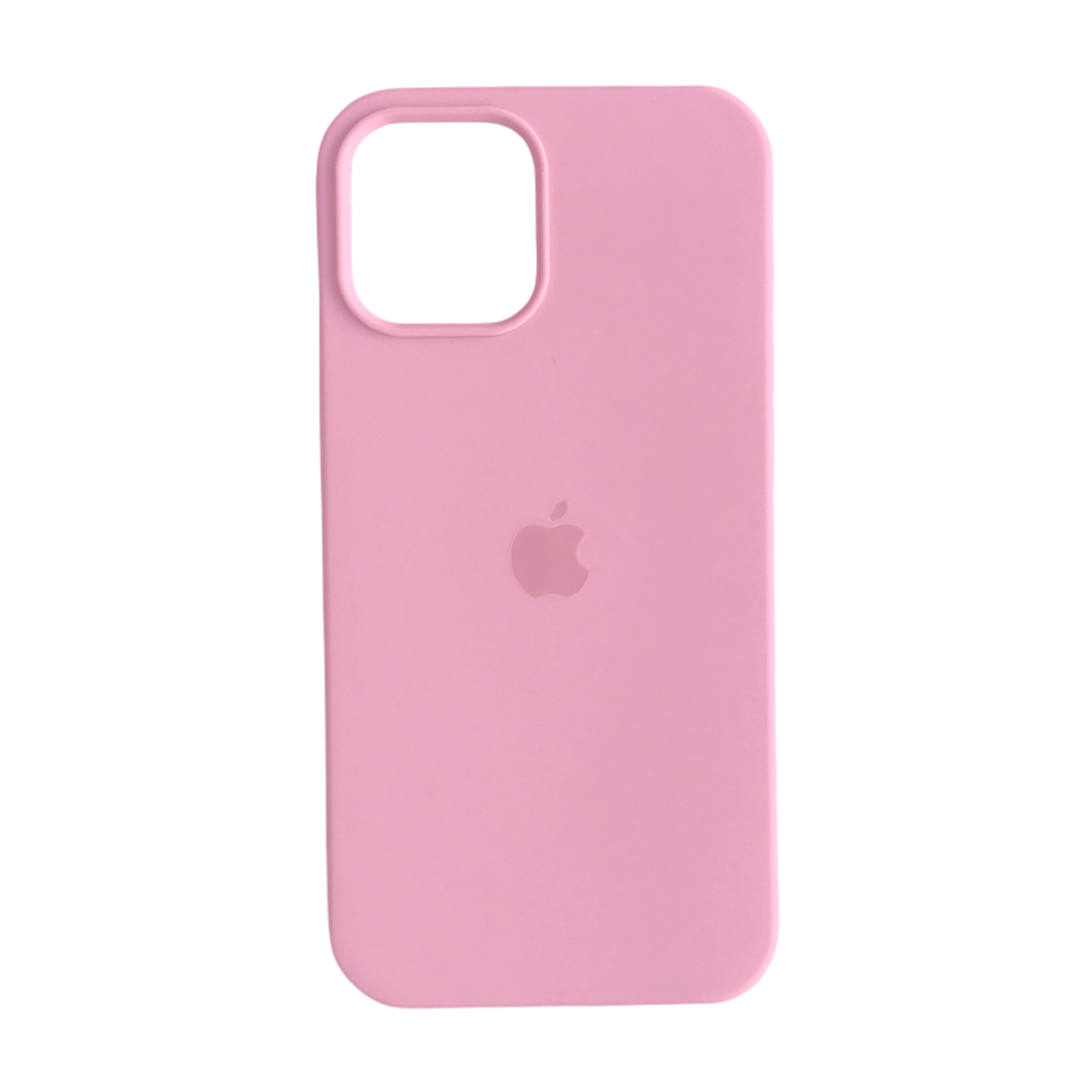 Funda Silicona suave con logo para Apple iPhone X / XS Rosa