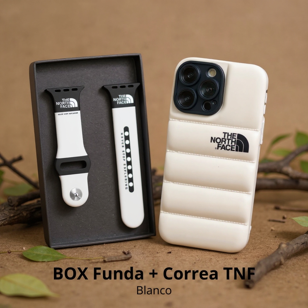 pack funda + correa northface iphone
