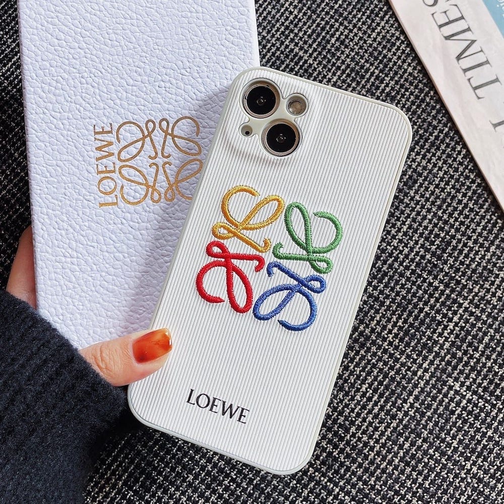 funda blanca loewe