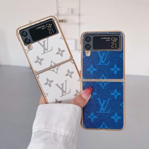 funda lv para zflip y zfold con bordes