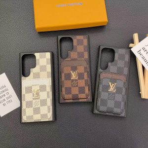 funda samsung s22 s23 s25 plus ultra s24 Lv Tarjetero louis