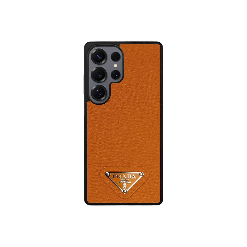 SamsungS25Ultra-funda-Prada-Naranja